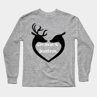 Love Knows No Boundaries Long Sleeve T-Shirt